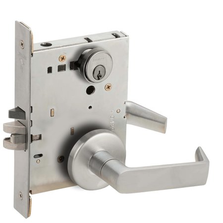 SCHLAGE Grade 1 Entrance Office with Auto Unlocking Mortise Lock, Conventional Cylinder, S123 Keyway, 06 Lev L9056P 06B 626